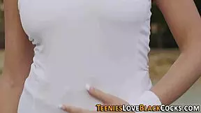 what if a tiny teen took every inch of that massive black rod deep inside?