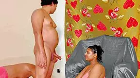 caught my boyfriend's stepmom sucking him off so joined for wild threesome fuck