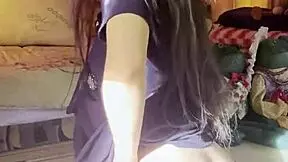 Watch my teasing strip then quick pussy play babe