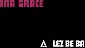 LEZ BE BAD - HOT BLONDE DIANA GRACE EDGES FINGERING ORGASM