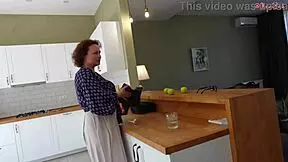 im so turned on watching naughty teen seduce stepmom's lover for huge dick mouth fucks and cum swaps with milf