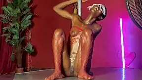 halloween dancing for my big dick fan while i tease my wet pussy and asshole 😈