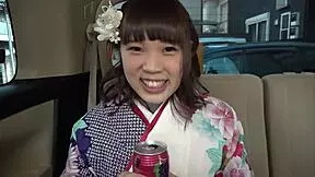 hidden massive g-cup tits revealed post-adult ceremony in sneaky fuck shoot