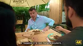 my heart raced as bfs stepdaddy gave latina rough doggystyle pounding with big cock outdoors cheating taboo