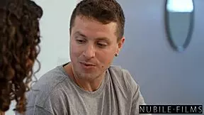 isabella jules moans loud begging you stop studying fuck her wet shaved pussy spooning cowgirl deepthroat big cock riding