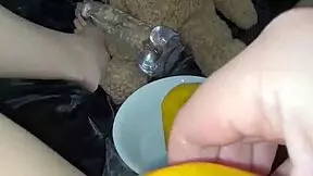 Crazy arabian slut girlfriend next door craves bbc food fetish pounding