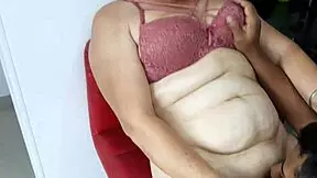 bold stepmom spreads legs letting stepson slurp juicy pussy before hardcore pounding