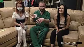 Blaire Celeste Nurse in Latex Takes Pierced Nipple Humiliation POV!