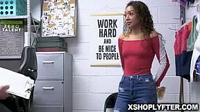 Sarah Lace's Ebony Ass Pounded in Every Position Hard