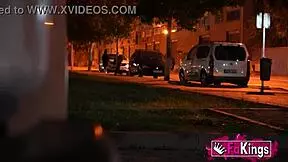 desperate dude begs to fuck young brunette valen pink in rough casting interview