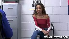 Sarah Lace's Ebony Ass Pounded in Every Position Hard