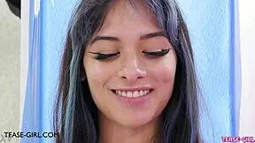 ever wondered how this brunette stunner lost her virginity to daddy?