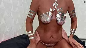 oh man this mature lady rides stepson cock to squirting creampie...