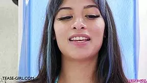 ever wondered how this brunette stunner lost her virginity to daddy?