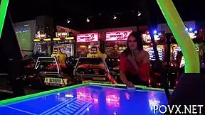 mmm deepthroat on this old cock then he pounds my throat raw