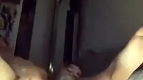 American teen films homemade selfie masturbation with wet pussy closeup