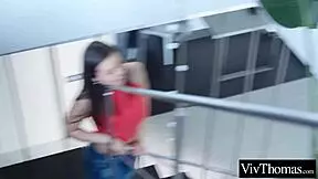 Innocent Big-Tit Teens Lick Asses While Toying Pussy in Wild Lesbian Play