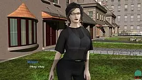 a loving milf mother in law with big tits and ass gives young stud intense anal pounding