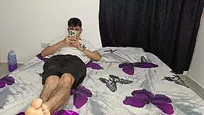 colombian college girl calls classmate for facial massage ends up fucked hard