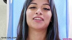 ever wondered how this brunette stunner lost her virginity to daddy?