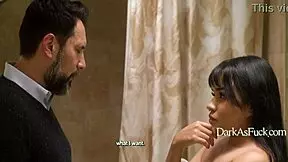 Blackmailed filipina picks family butler's intimate advance over poverty