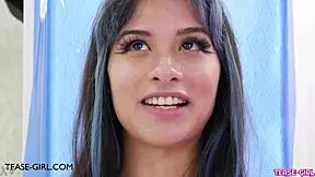 ever wondered how this brunette stunner lost her virginity to daddy?