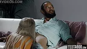 Big Tits Curvy Milf Catches Cheating Hubby Joins Young Cock Action