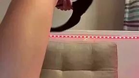 I'm So Horny Riding This Monster Cock Dildo Till I Cum Hard With My Big Ass Shaking