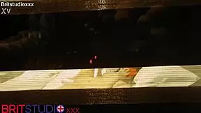 you catch the curvy neighbour girl flashing and fingering her huge natural tits