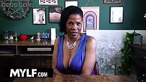 heart races realizing step-nana's wild lingerie sack skills interracial taboo cumshot