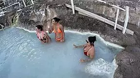 mountain drive turns into wild latina ass licking pussy feast in car