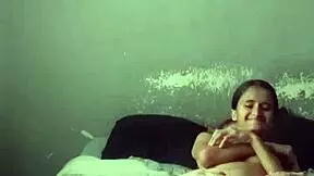 Step daddy's hands all over sensual step daughter's petite body in full video