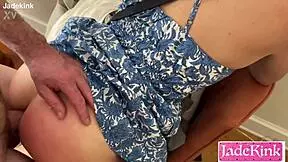 Think your boss catches you anal creampie fucking kinky office slut?