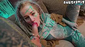 alternative goth girl heels wrecked by bwc anal to facial gapes