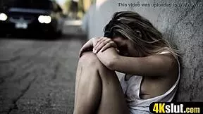 Charitable Man Roughly Pounds Bent Over Nasty Tits And Ass