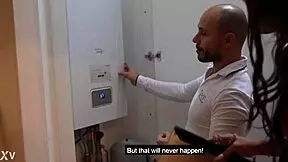 Florane Russell Dominates Nasty Slut Lady Zee in Rough Gangbang DP