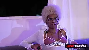 Skinny Brazilian morena with hairy pussy craves hot cum load