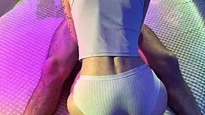 wanna peek at this real 18+ couple's wet homemade fuck with teasing toys?