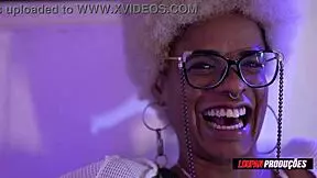 Skinny Brazilian morena with hairy pussy craves hot cum load