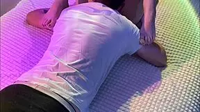 wanna peek at this real 18+ couple's wet homemade fuck with teasing toys?