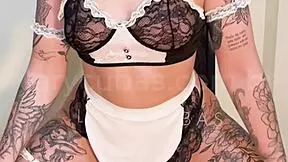 novinha tries on new lingerie dreaming up wild fantasies