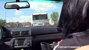 Jennifer Mendez Cums Hard in Bent Over Public Doggystyle Fuck