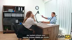 russian babe una fairy fucked wild on office desk 😏💦