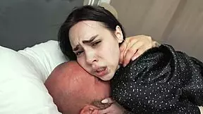 I can't believe this dirty teen sucks my cock like a total vacuum