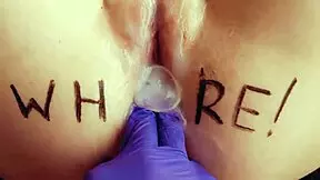 wet latina teen slut gropes dripping pussy to orgasm!!