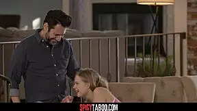 hey husband why fuck that petite teen when i'm right here bent over