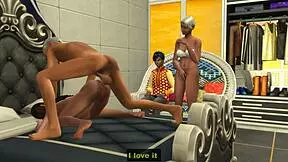 indian stepdad bangs stepdaughter while stepmom and stepsons watch 😈 desi teen action