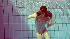 Sexy Petite Russian Pornstar Libuse Flaunts Small Tits at Pool