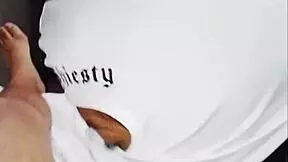 Skinny neighbor sucked my cock so good