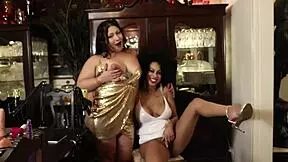 check out agatha ludovino's hottest sensual casting moments in sheer red